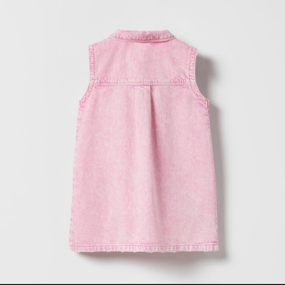 🩷 SNAPS DENIM DRESS - Picture 4 of 4